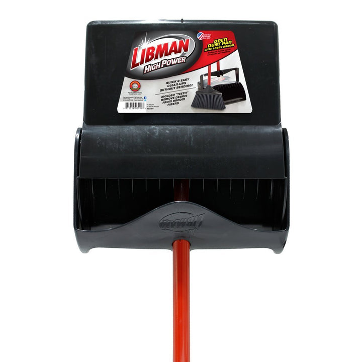 Libman 919 Open-Lid Dust Pan With Lobby BroomShopAtDean