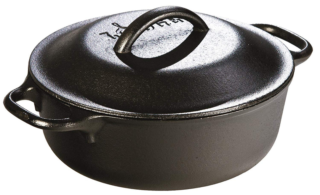 Lodge L2SP3 2 qt Cast Iron Dutch Oven