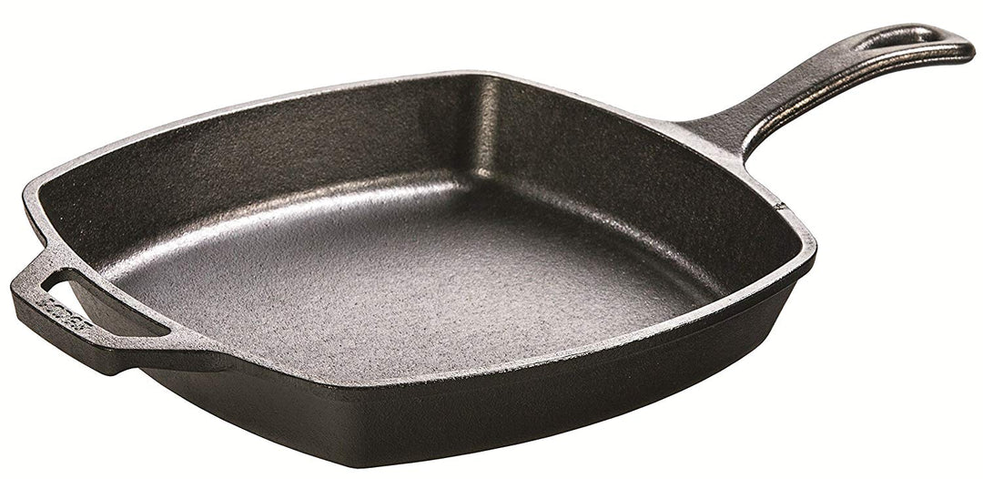 Lodge L8SQ3 10.5" Cast Iron Square Skillet