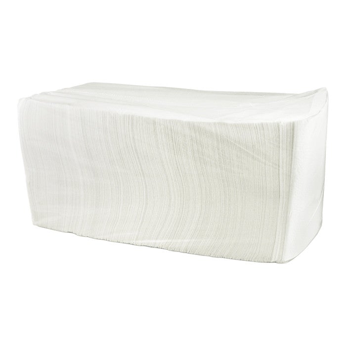 Paterson NG01024 White 2-Ply Beverage Napkins