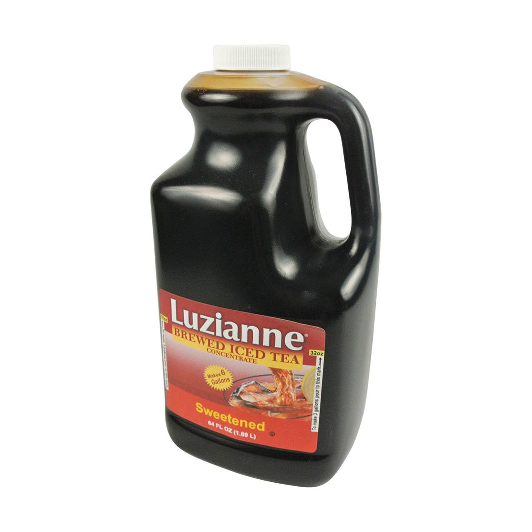 Luzianne Brewed Iced Tea Concentrate Sweetened 64 oz