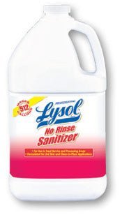 Lysol 74389 1 Gallon Concentrated Sanitizer No Rinse