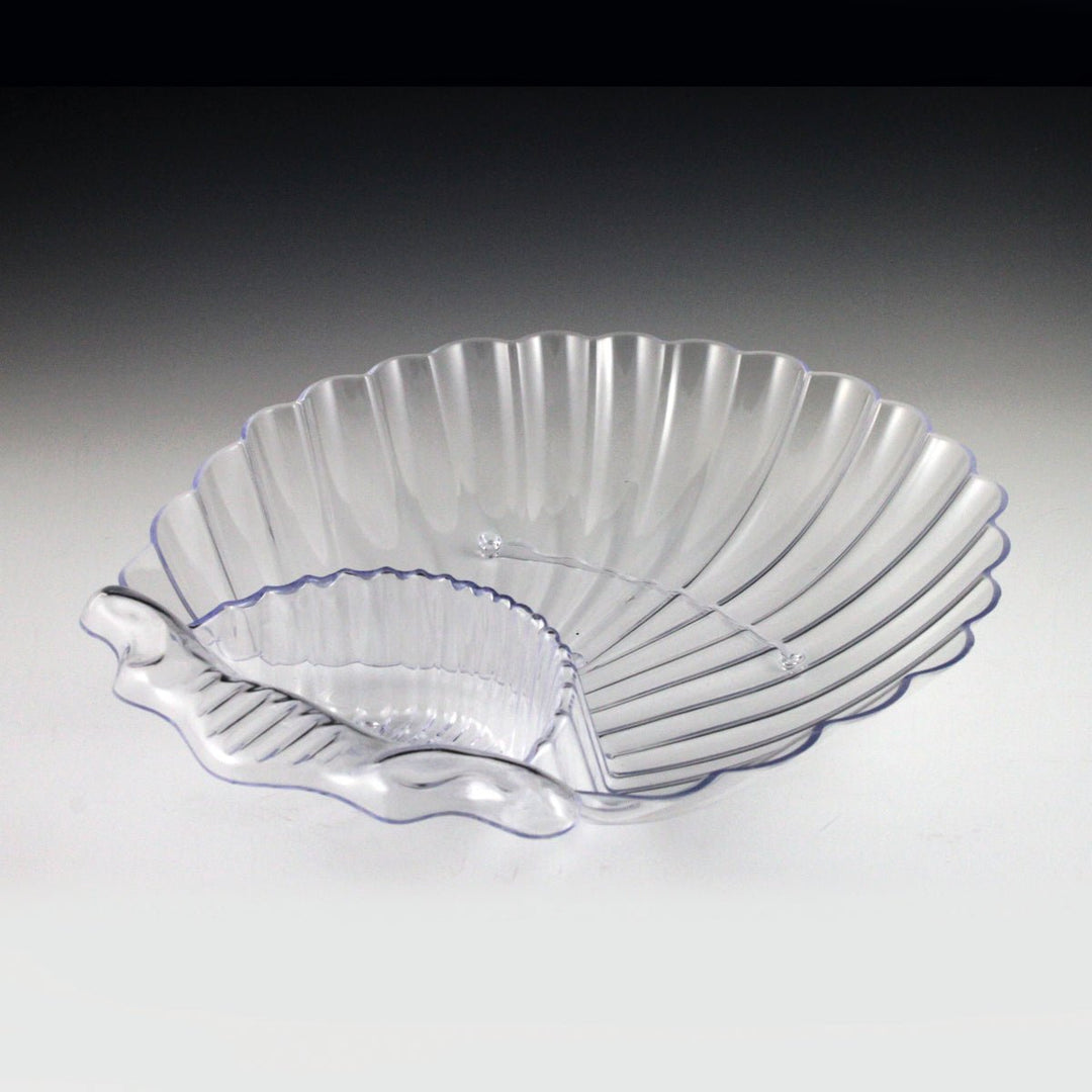 Maryland Plastics MPI03996 14.57" X 12.99" Clear Shell Chip Dish