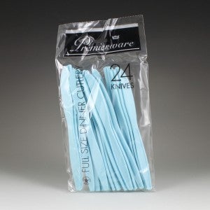 Maryland Plastics Knives Light Blue 24/Pack
