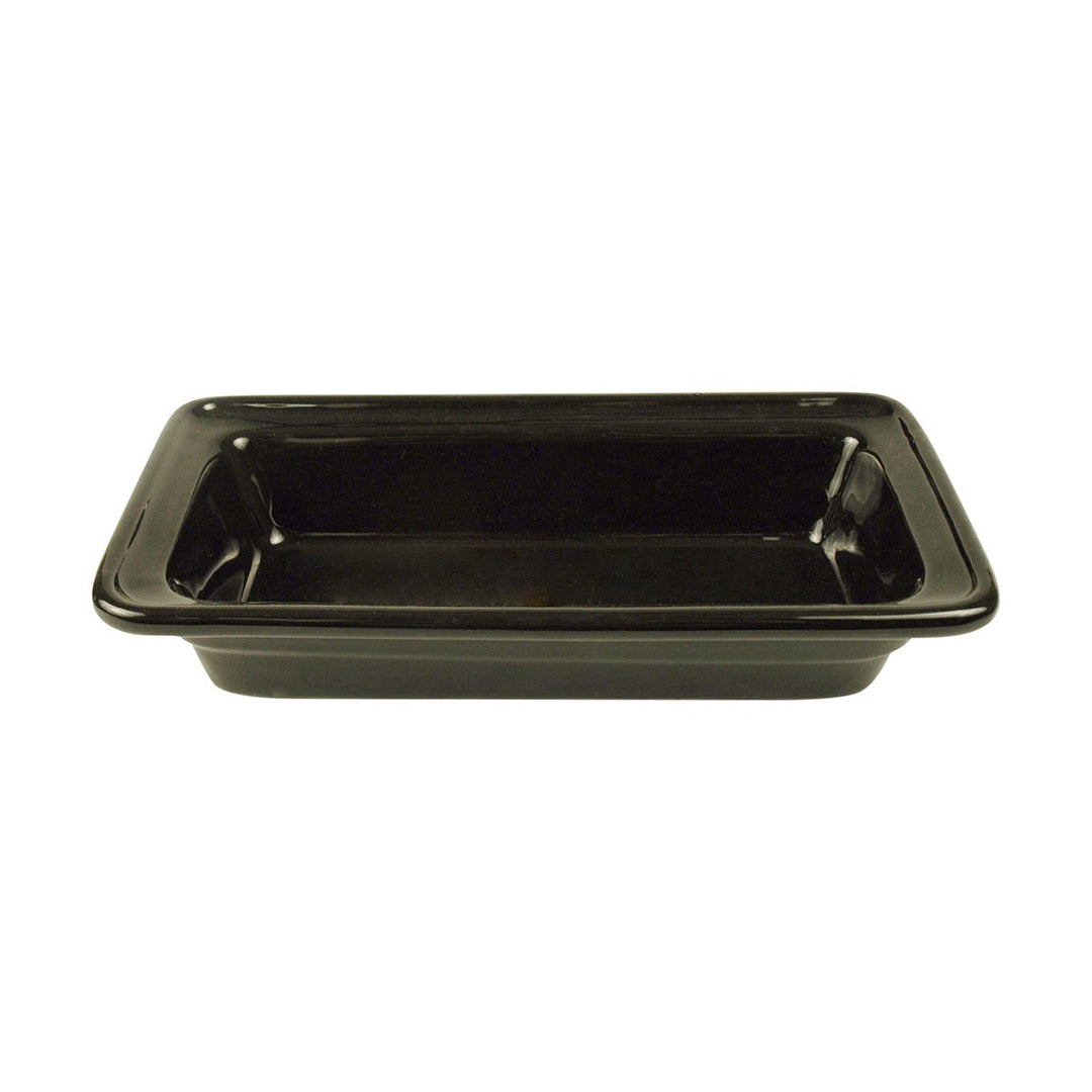 Mayfair 211G Green 1/3 Size Ceramic 2.5" Steam Table Pan
