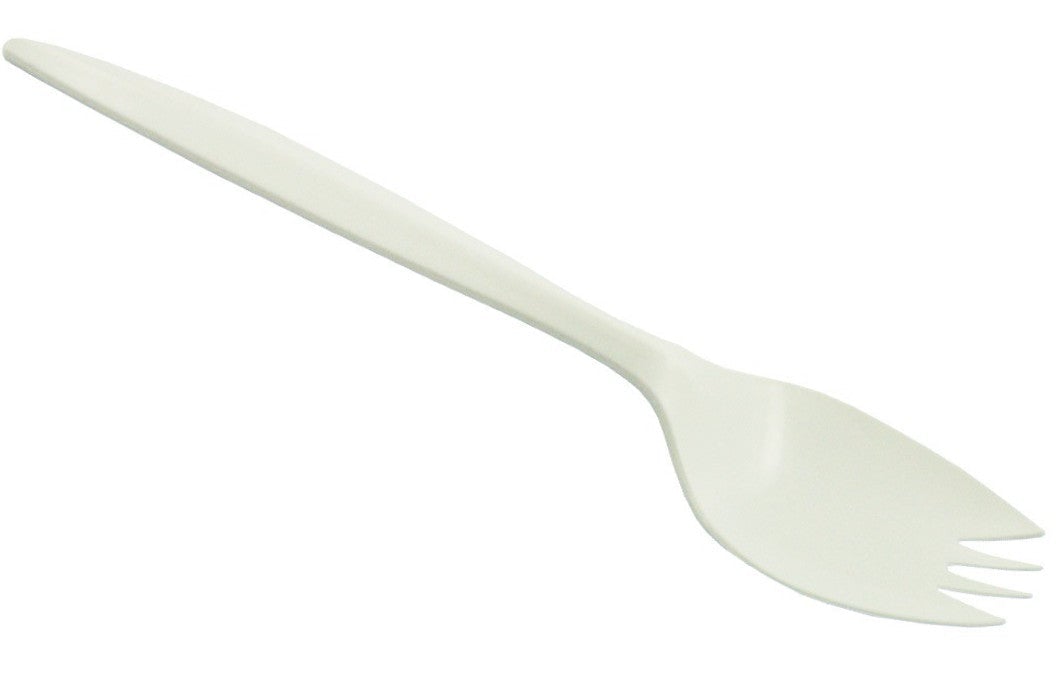 Medium Weight White Sporks