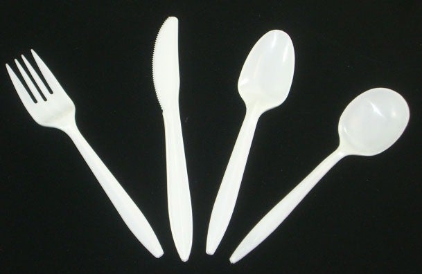 Medium Weight White Teaspoons