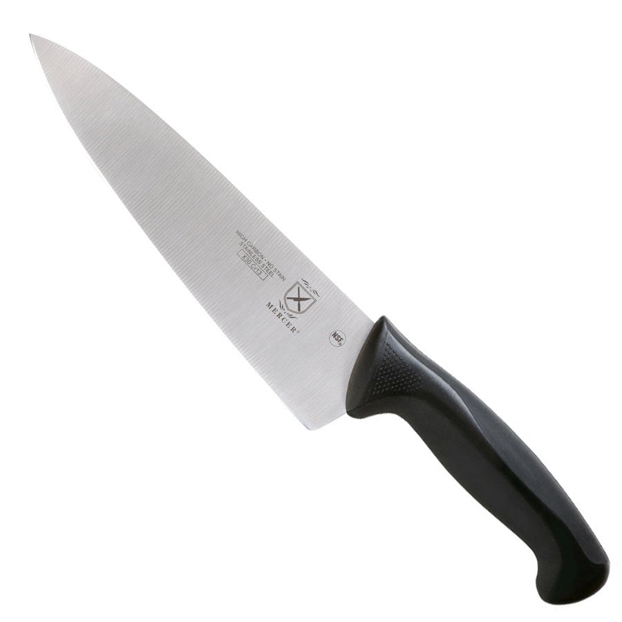 Mercer Culinary Millennia 8 Inch Chef's Knife Black Handle