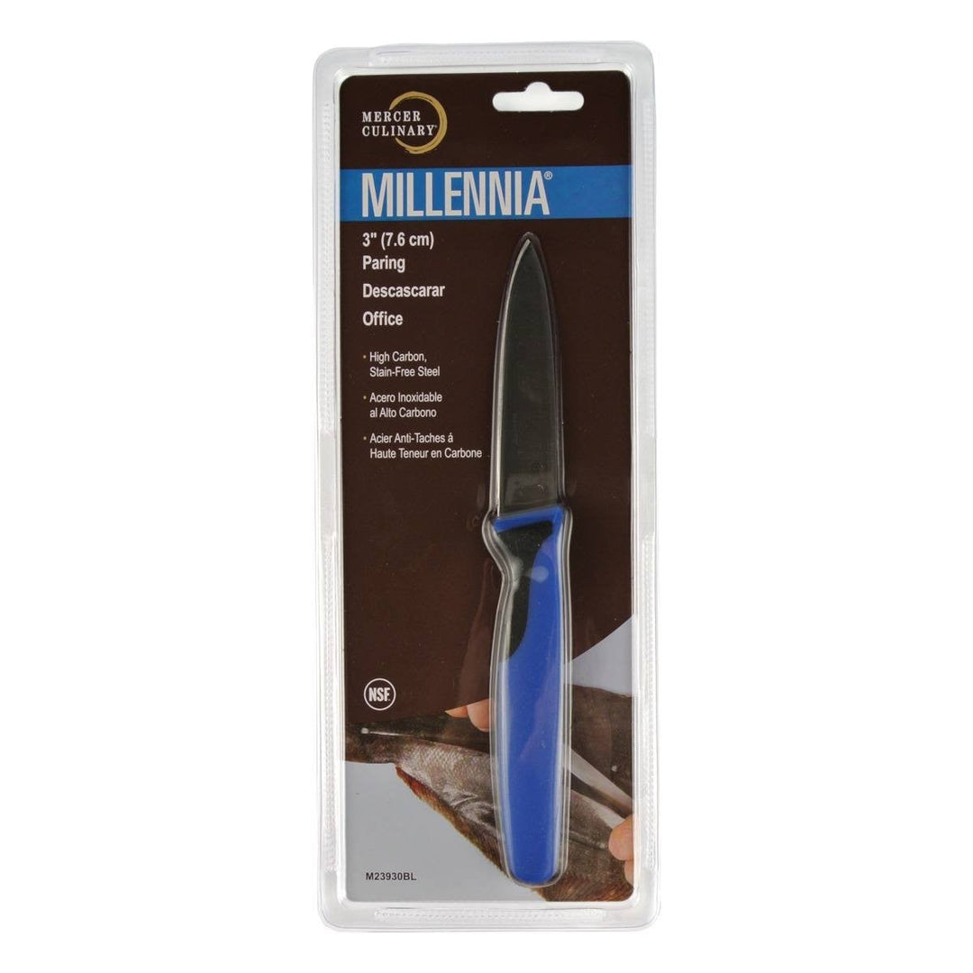 Mercer Millennia M23930BL Blue 3" Paring Knife
