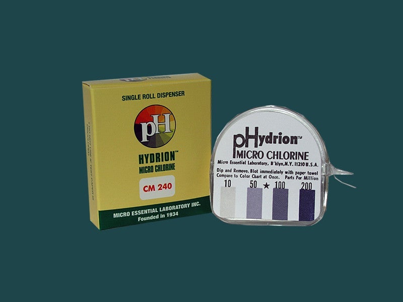 Micro CM-240 Chlorine Test Strips