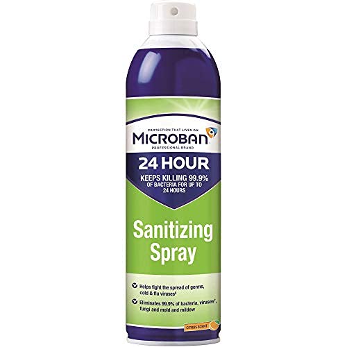 Microban 30130 15 Oz Sanitizer Disinfectant Spray