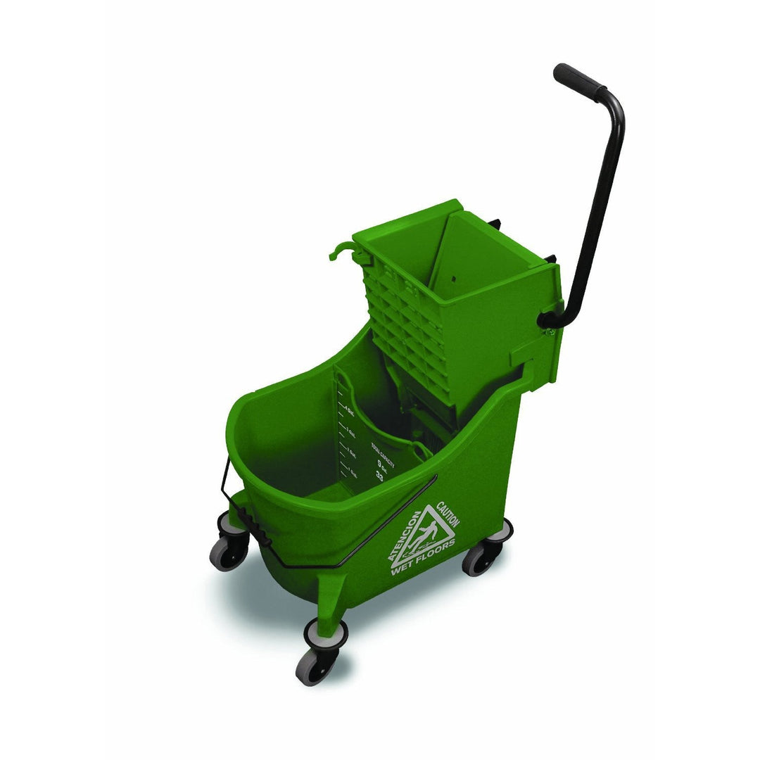 O-Cedar 6980 36 Quart Green Bucket With Wringer