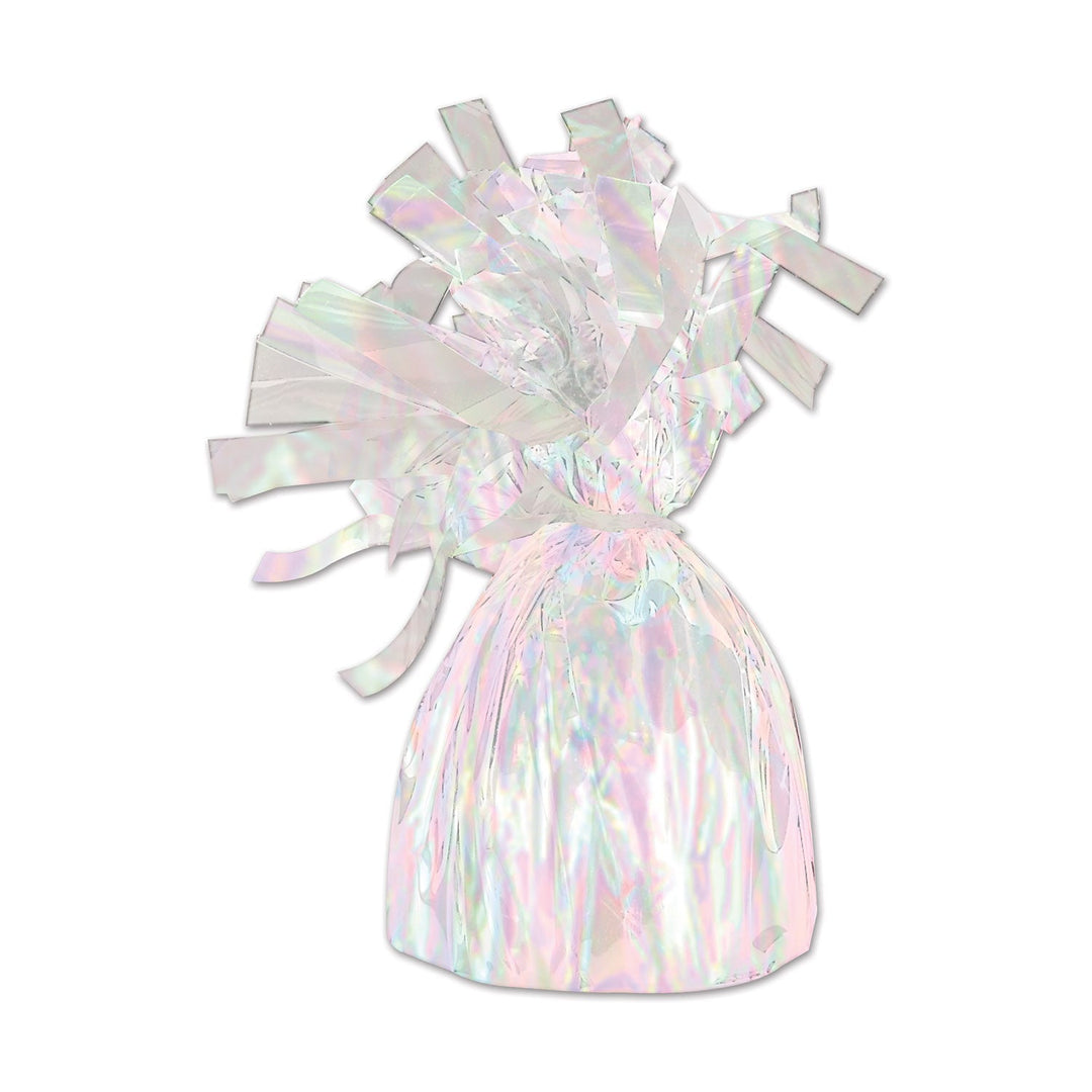 Beistle Opalescent Metallic Wrapped Balloon Weight (50804)