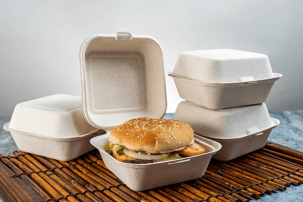Ovation 6X6 Compostable Carry Out ContainerShopAtDean