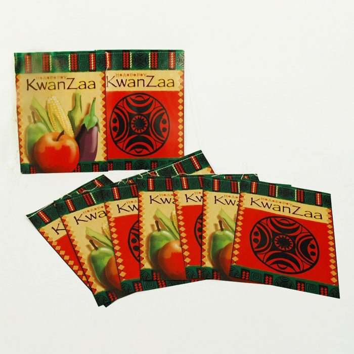 Paper Fantasies 10072 12' Happy Kwanzaa Flag Pennant