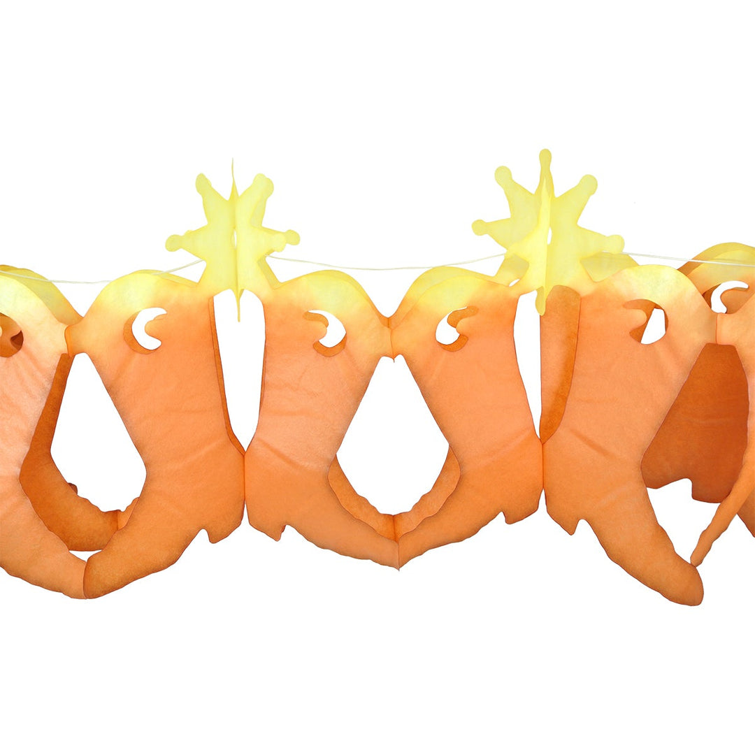 Paper Fantasies 12' Western Boot Garland