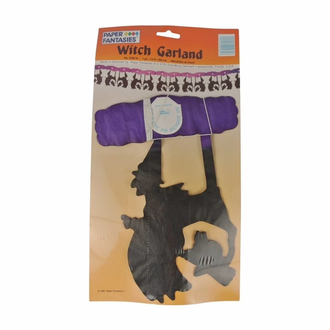 Paper Fantasies 12' Witch Tissue Garland