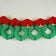 Paper Fantasies 92842 12' Xmas Wreath W/Bow Tissue Garland