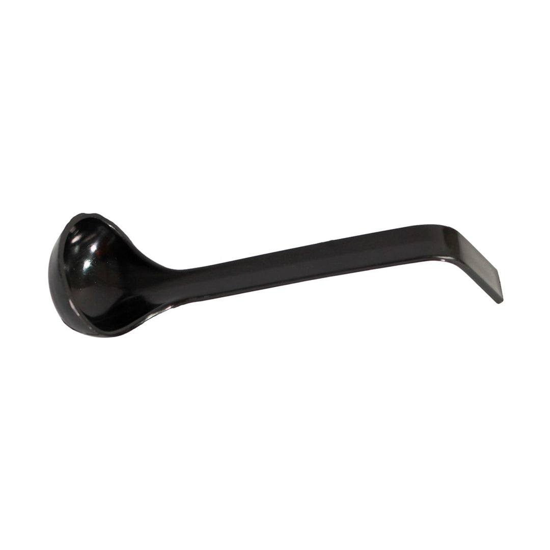 Parade Plastics Black 1 oz Ladle 8"