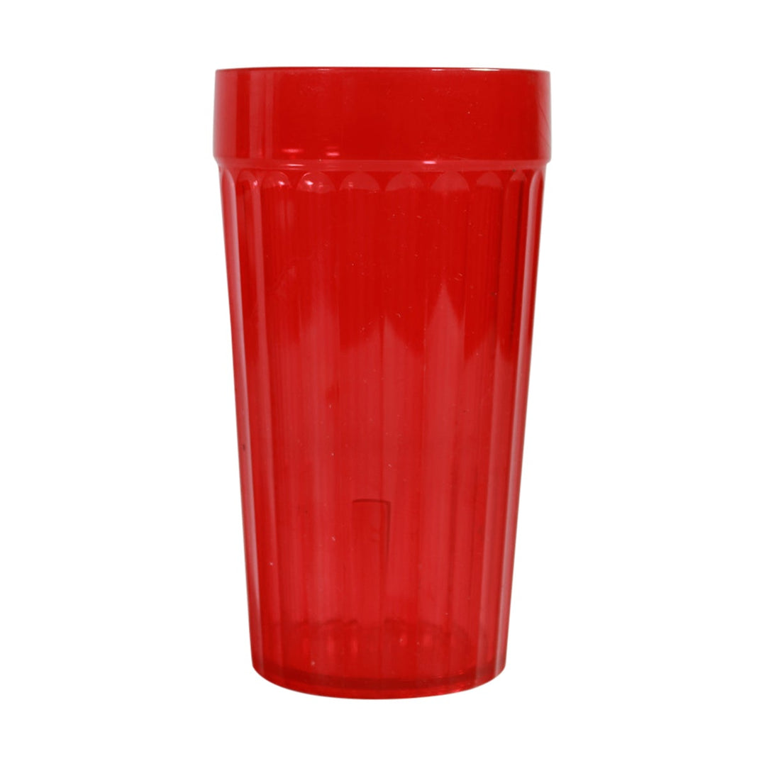 Parade Plastics Red 12 oz Fluted Tumbler