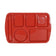Parade Plastics Red Slim Compartment Tray 9.75" x 15"