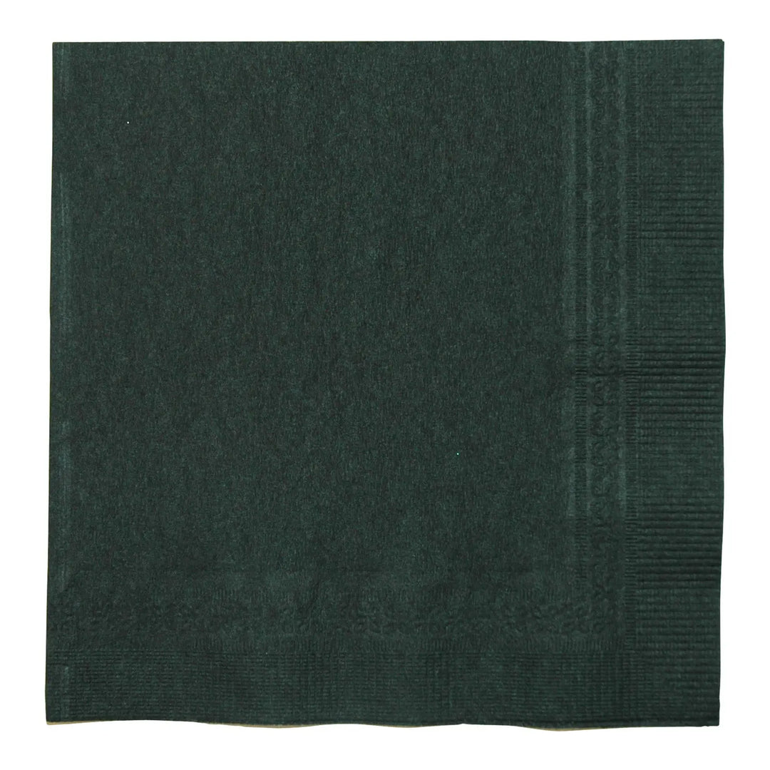 Patterson Black Beverage Napkins