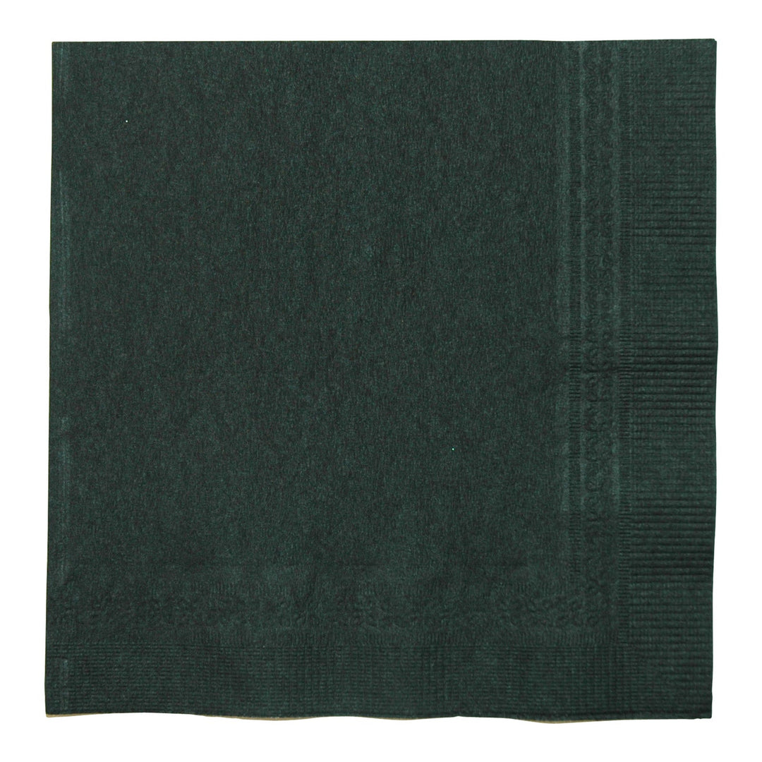 Paterson Black Beverage Napkins