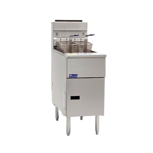 Pitco SG14S Solstice Tube Fired 50 lbs Gas Fryer