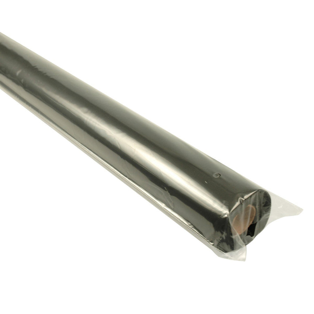 Plastic 40" X 150' Black Roll Tablecover