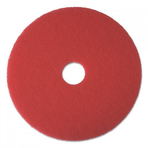 19" Red Floor Pads (Buffing)