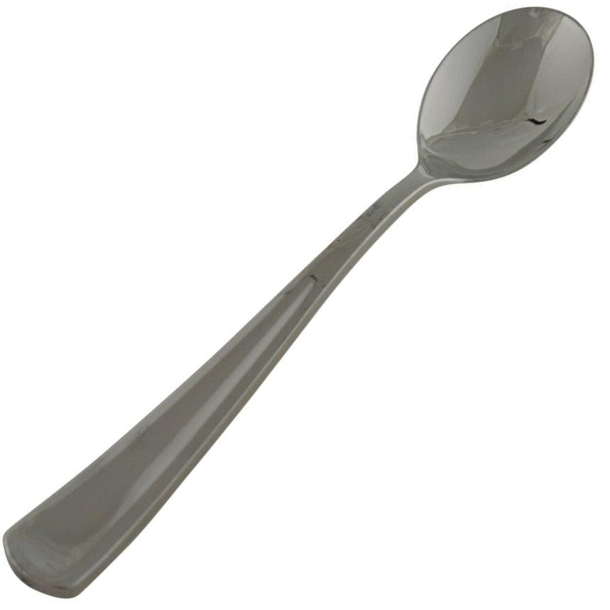 Maryland Plastics RU29242VMS Ultra Silver Plastic Spoons