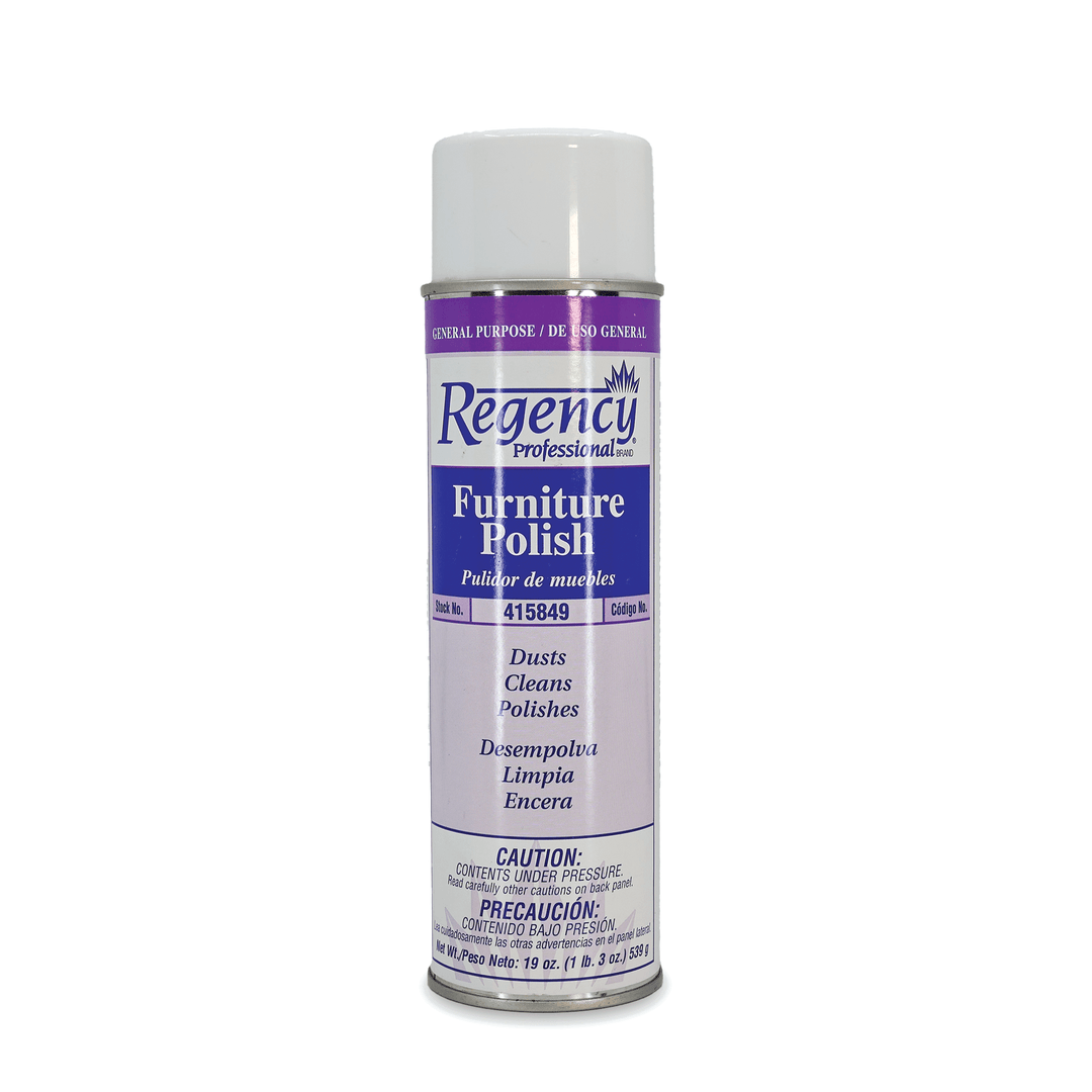 Regency 415849 Professional 19 oz Aerosol Furniture Polish