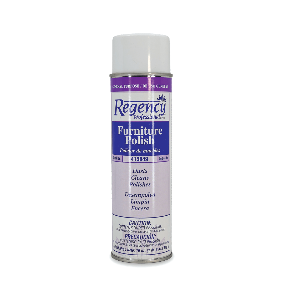 Regency 19 oz Aerosol Furniture Polish Lemon Scent