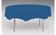 Creative Converting Round Navy Blue 82" Plastic Table Covers