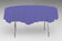 Creative Converting Round Purple 82" Plastic Table Covers