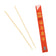 AmerCareRoyal Royal Paper R809 9" Bamboo Chopsticks in Red Paper Sleeves