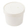 AmerCareRoyal PFC12WCOM 12 oz White Paper Food Container with Lid