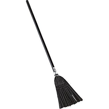 Rubbermaid 2536 Lobby Dust Pan Broom Black