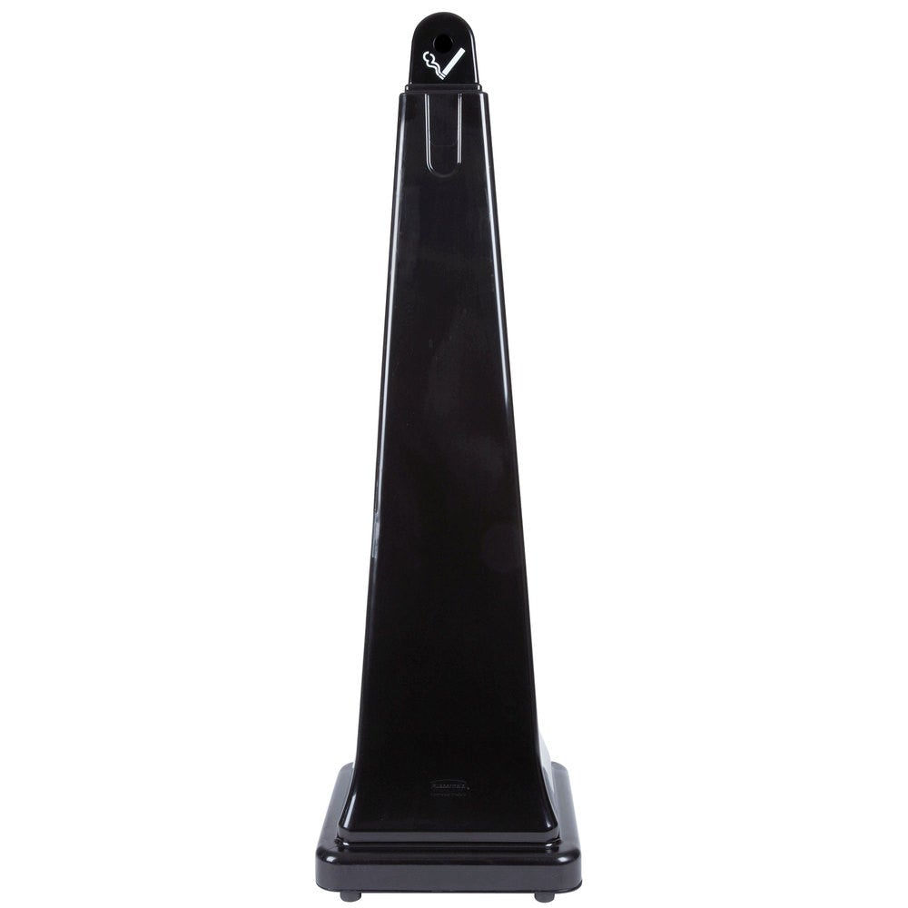 Rubbermaid 2570-88 36" Black Smokers Groundskeeper