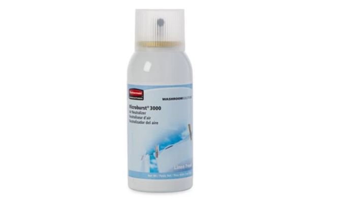 Rubbermaid FG4012551 Microburst 3000 Refill Linen Fresh Micro Air Freshener