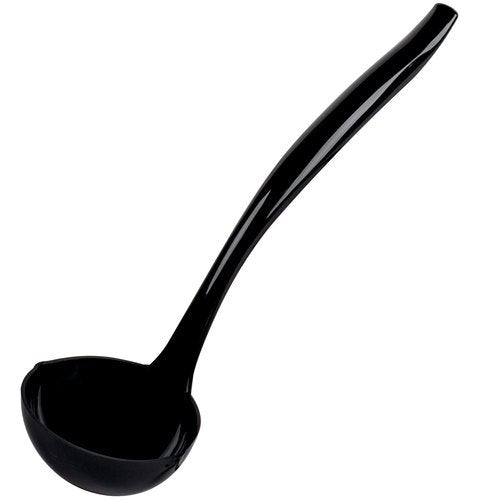 Sabert UBK36LADL Black 4 Oz Ladle