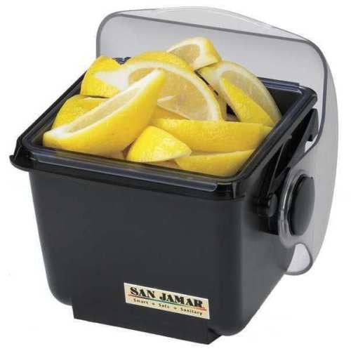 San Jamar BD2002 1 Qt Mini Dome Garnish Center