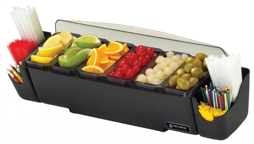 San Jamar BD4006S Dome Garnish Center