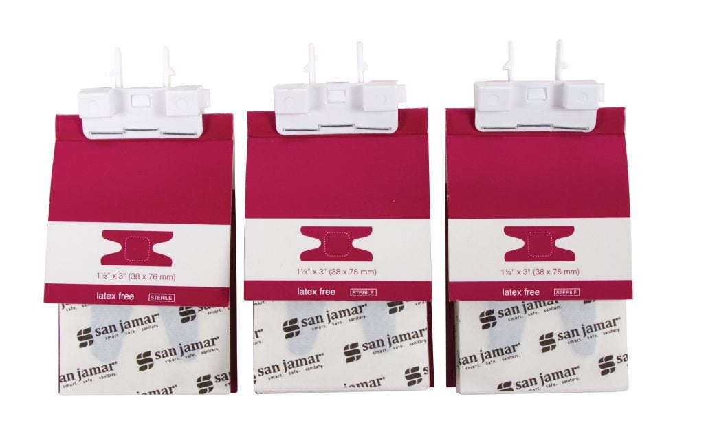 San Jamar MKBR903 Mani-Kare Knuckle Bandage Refill 30 Count