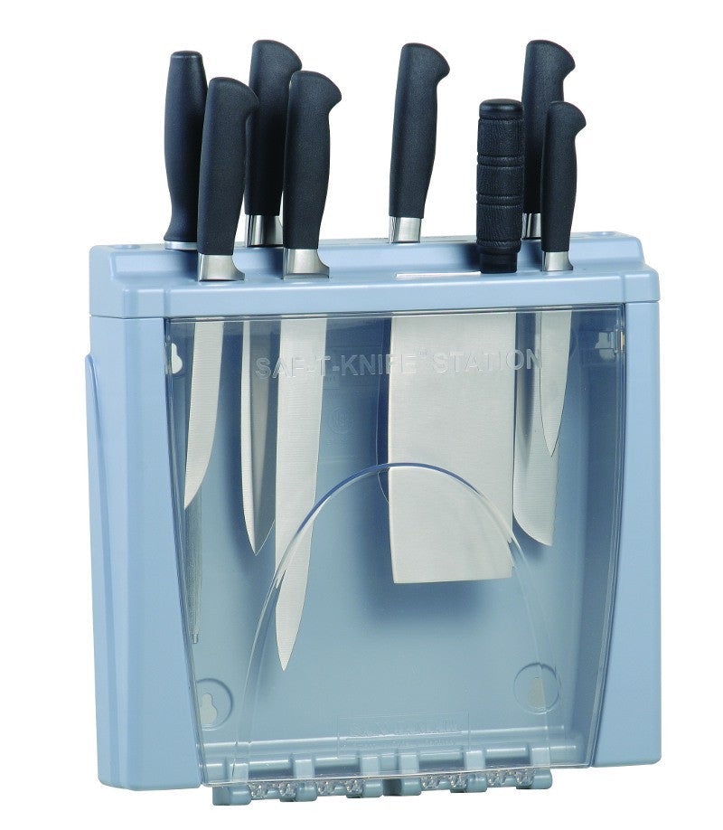 San Jamar STK1008 Saf-T-Knife Station