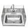 Sapphire SMSHS - 01 - D Hand Sink with Splash Guards 17" x 15" x 14"ShopAtDean