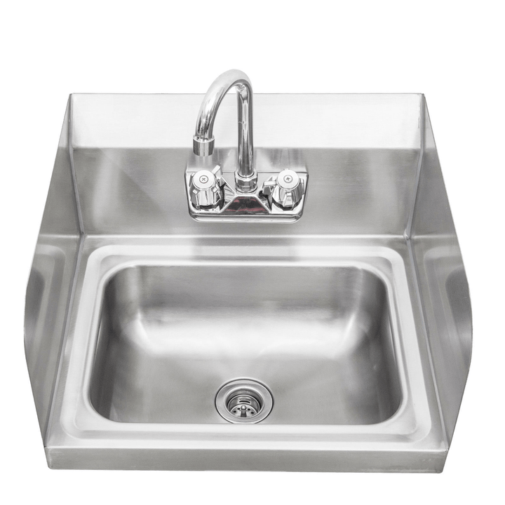 Sapphire SMSHS - 01 - D Hand Sink with Splash Guards 17" x 15" x 14"ShopAtDean