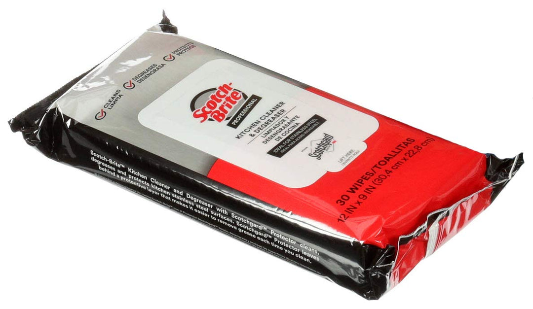 Scotch Brite 696459 Kitchen Cleaner and Degreaser Wipes 3M