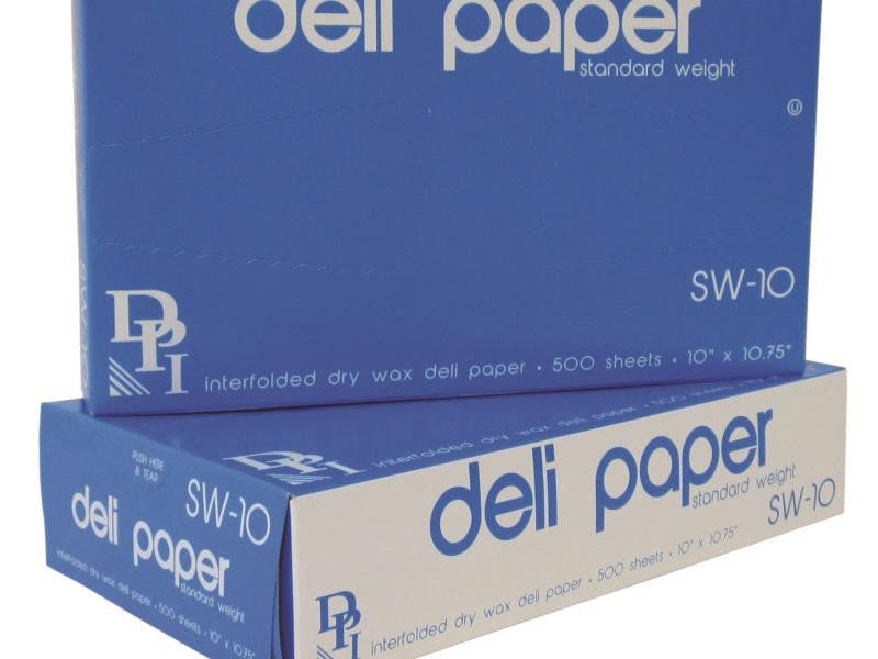 Durable Packaging Senior Deli Dry Waxed Paper - 10" X 10-3/4" (SW-10)