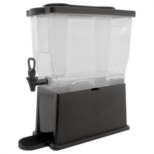 Service Ideas CBDP3BL Clear 3 Gallon Beverage Dispenser